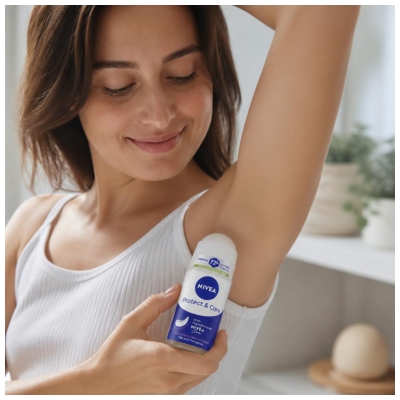 Nivea Protect & Care 72H Anti-perspirant Roll-On Deodorant 50 ml