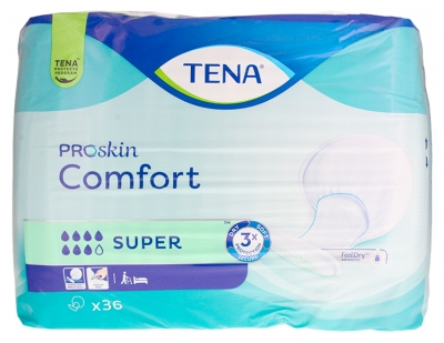 Tena ProSkin Comfort Super 36 Protecciones Anatómicas