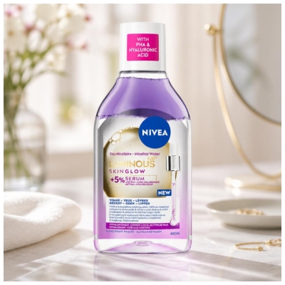 Nivea Cellular Luminous630 Skin Glow Micellair Water 400 ml