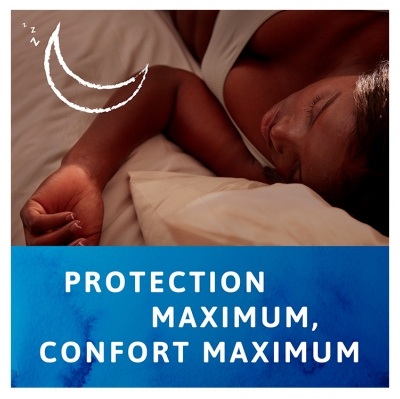 Tena Discreet Protect+ Maxi Night 12 Serviettes Absorbantes Nuit