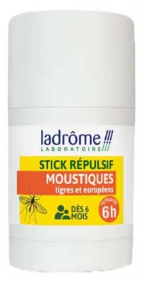 Ladrôme Mosquito Repellent Stick for Tiger and European Mosquitoes 18 g