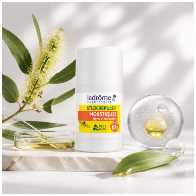 Ladrôme Stick Repellente Zanzare Tigre ed Europee 18 g