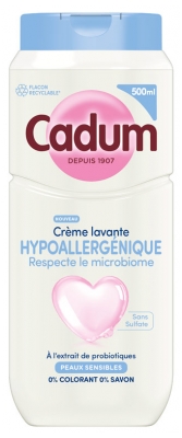Cadum Hypoallergenic Shower Cream Tolerance Sensitive Skin 400 ml