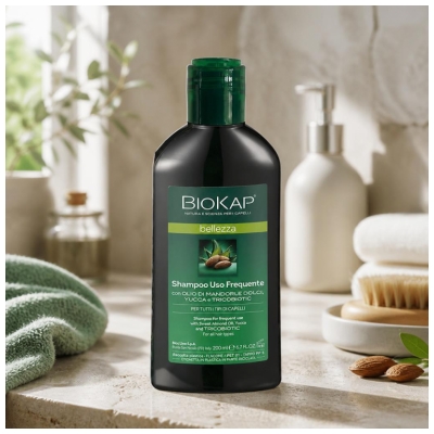 Biokap Bellezza dažnam naudojimui skirtas šampūnas 200 ml