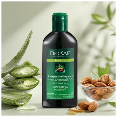 Biokap Bellezza Schampo för frekvent användning 200 ml