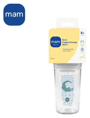 MAM 360° mācību krūze 290 ml bērniem no 8 mēnešiem - Krāsa: Za??