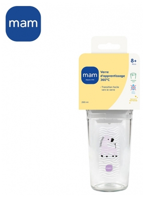MAM Bicchiere d'Apprendimento 360° 290 ml a partire dagli 8 Mesi