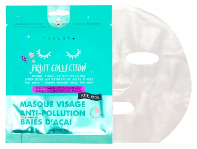 Inuwet Fruit Collection Anti-Pollution Gesichtsmaske Açaí-Beere 30 ml