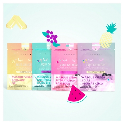 Inuwet Fruit Collection Anti-Pollution Gesichtsmaske Açaí-Beere 30 ml