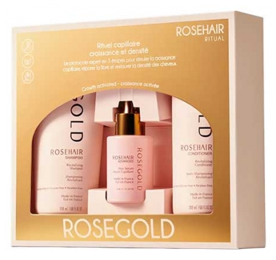ROSEGOLD Paris Rosehair Haar-Ritual Wachstum und Dichte