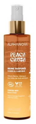 Alphanova Sun Beauty Duftspray til Krop & Hår Peach Crush Økologisk 100 ml
