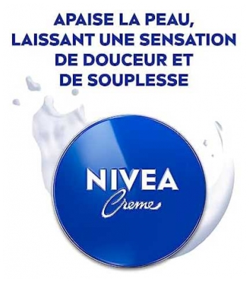Nivea Crème Hydratante Visage Corps et Mains 250 ml