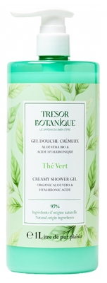 Trésor Botanique Creamy Shower Gel Green Tea 1 L
