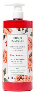 Trésor Botanique Kremowy Żel pod Prysznic Dzika Róża 1 L