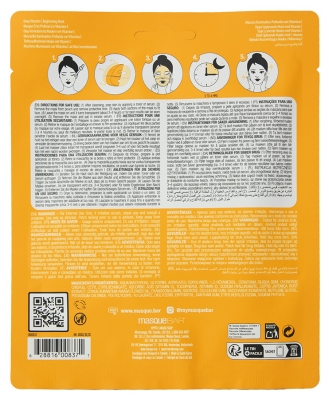 B.A.R Masque Hydrogel Profond à la Vitamine C 1 Masque