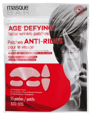 B.A.R Patchs Anti-Rides pour le Visage 15 Patchs