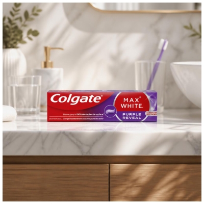 Colgate Max White Purple Reveal Dentifrice Violet 75 ml