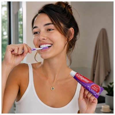 Colgate Max White Purple Reveal Dentifrice Violet 75 ml