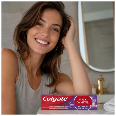 Colgate Max White Purple Reveal Dentifrice Violet 75 ml