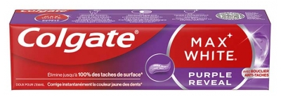Colgate Max White Purple Reveal Lilla Tandpasta 75 ml