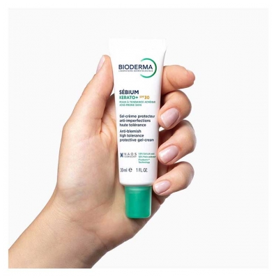 Bioderma Sébium Kerato+ Anti-Imperfection Gel-Cream SPF30 30 ml