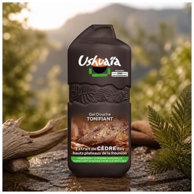 Ushuaïa Tonifiërende Douchegel Ceder Extract 490 ml