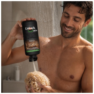 Ushuaïa Tonifiërende Douchegel Ceder Extract 490 ml