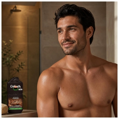 Ushuaïa Tonifiërende Douchegel Ceder Extract 490 ml
