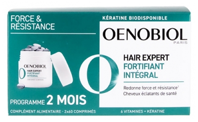 Oenobiol Hair Expert Integralförstärkare Hår & Naglar 2 x 60 Tabletter