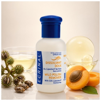 Ecrinal Mild Neglelakfjerner med Silke Lipesters 60 ml