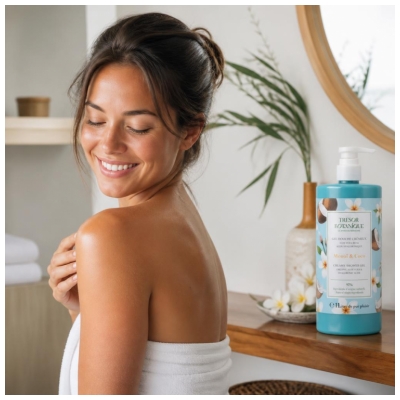 Trésor Botanique Creamy Shower Gel Monoï & Coco 1 L