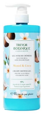 Trésor Botanique Kremowy żel pod prysznic Monoï & Coco 1 L