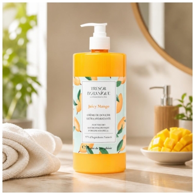 Trésor Botanique Crème de Douche Ultra Hydratante Juicy Mango 1 L