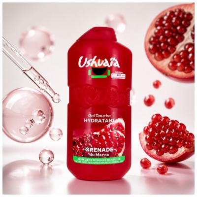 Ushuaïa Gel de Ducha Hidratante Granada 280 ml