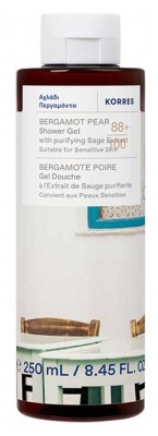 Korres Żel pod prysznic Bergamotka Gruszka 250 ml