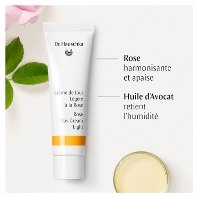 Dr. Hauschka Crème de Jour Légère à la Rose 30 ml