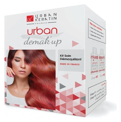 Sada pro odstraňování barvy z vlasů Urban Keratin Urban Demak'up