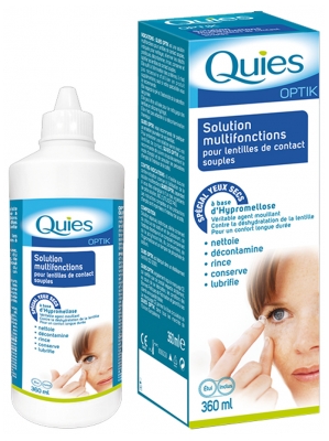 Quies Optik Soluție Multifuncțională 360 ml