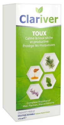 Clariver Roztwór na Kaszel 175 ml