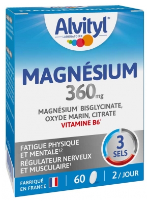 Alvityl Magnésium 360 mg 60 Comprimés