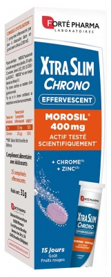 Forté Pharma XtraSlim Chrono Morosil 400 mg 15 Comprimés Effervescents