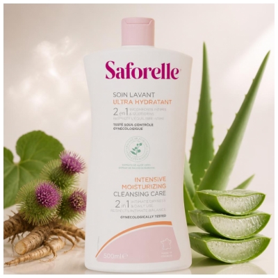 Saforelle Extra Feuchtigkeitsspendendes Waschgel 500 ml