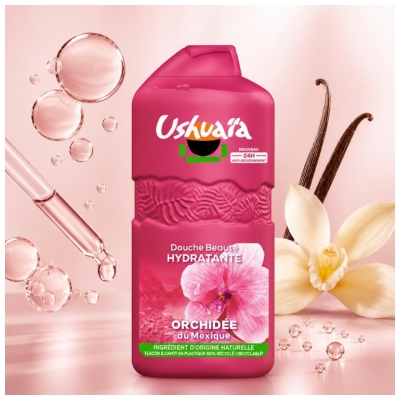 Ushuaïa Douche Beauté Hydratante Orchidée 490 ml