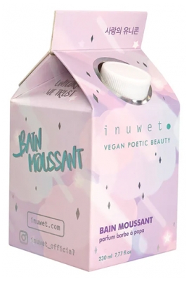 Inuwet Bain Moussant Parfum Barbe à Papa 230 ml