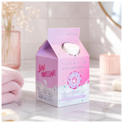 Inuwet Vaniljadonitsin Tuoksuinen Kylpyvaahto 230 ml
