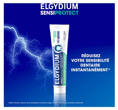 Elgydium Sensiprotect Dentifrice Dents Sensibles 75 ml