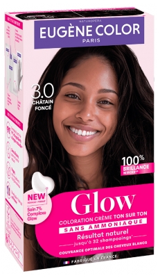 Eugène Color Glow Ton-sur-ton Kleuringscrème - Kleuren: 3.0 Donker kastanje