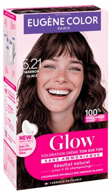 Eugène Color Glow Colorazione Crema Tono su Tono - Colorare: 6.21 Marron Glacé