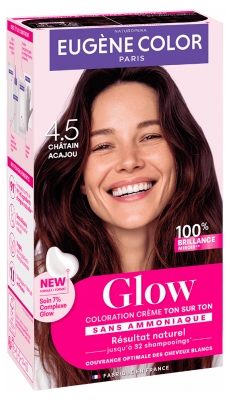 Eugène Color Glow Colorazione Crema Tono su Tono - Colorare: 4.5 Castagno mogano