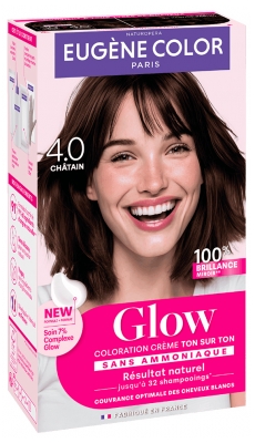 Eugène Color Glow Colorazione Crema Tono su Tono - Colorare: 4.0 Castagno